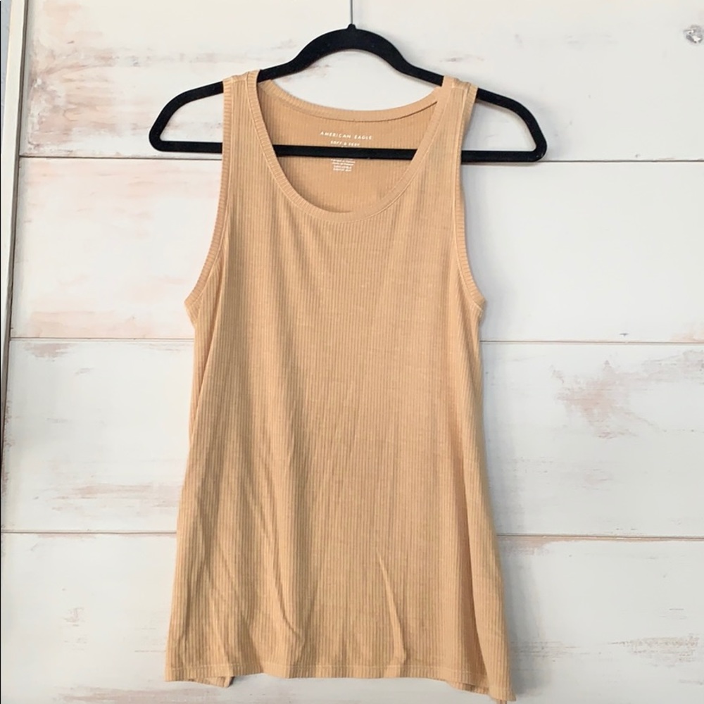 Yellow American Eagle tank